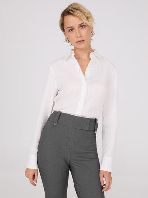 Blouse boutonnée sur le devant Pearl