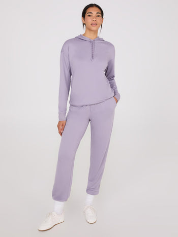 Pantalon de jogging en polaire léger Periwinkle