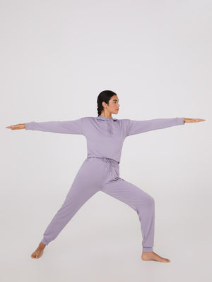 Pantalon de jogging en polaire léger Periwinkle