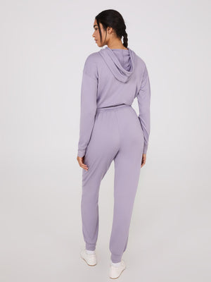 Pantalon de jogging en polaire léger Periwinkle