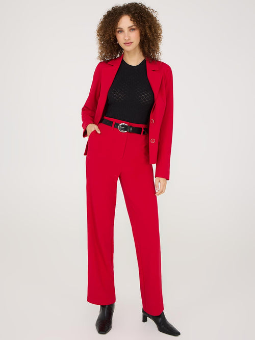 Zip-Front Pants