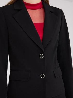 2-Button Blazer Black