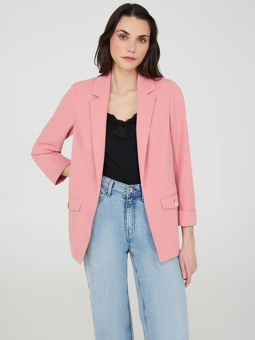 Blazer à manches 3/4