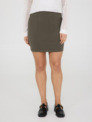 Mini Skirt With Seam Details Ivy