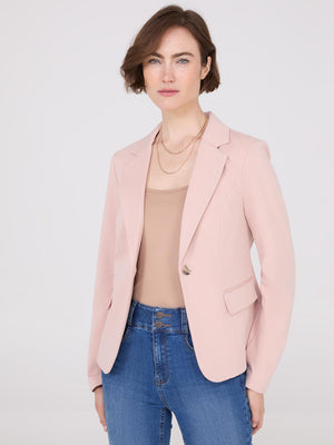 Short 1-Button Blazer Pink Dust