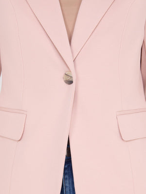 Short 1-Button Blazer Pink Dust