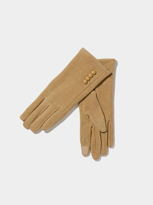 Gants tactiles à 3 boutons