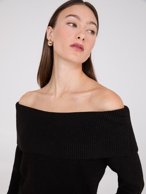 Off-The-Shoulder Sweater